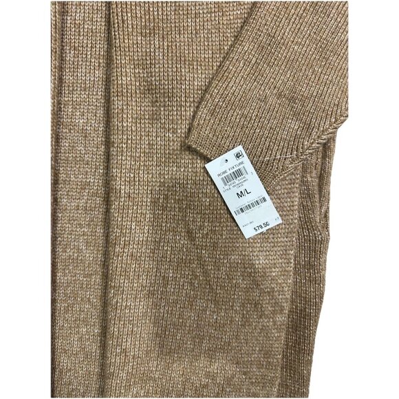 State of Day Women’s Knit Long-Sleeve Duster Robe – Camel – Size M – NWT - Picture 5 of 6